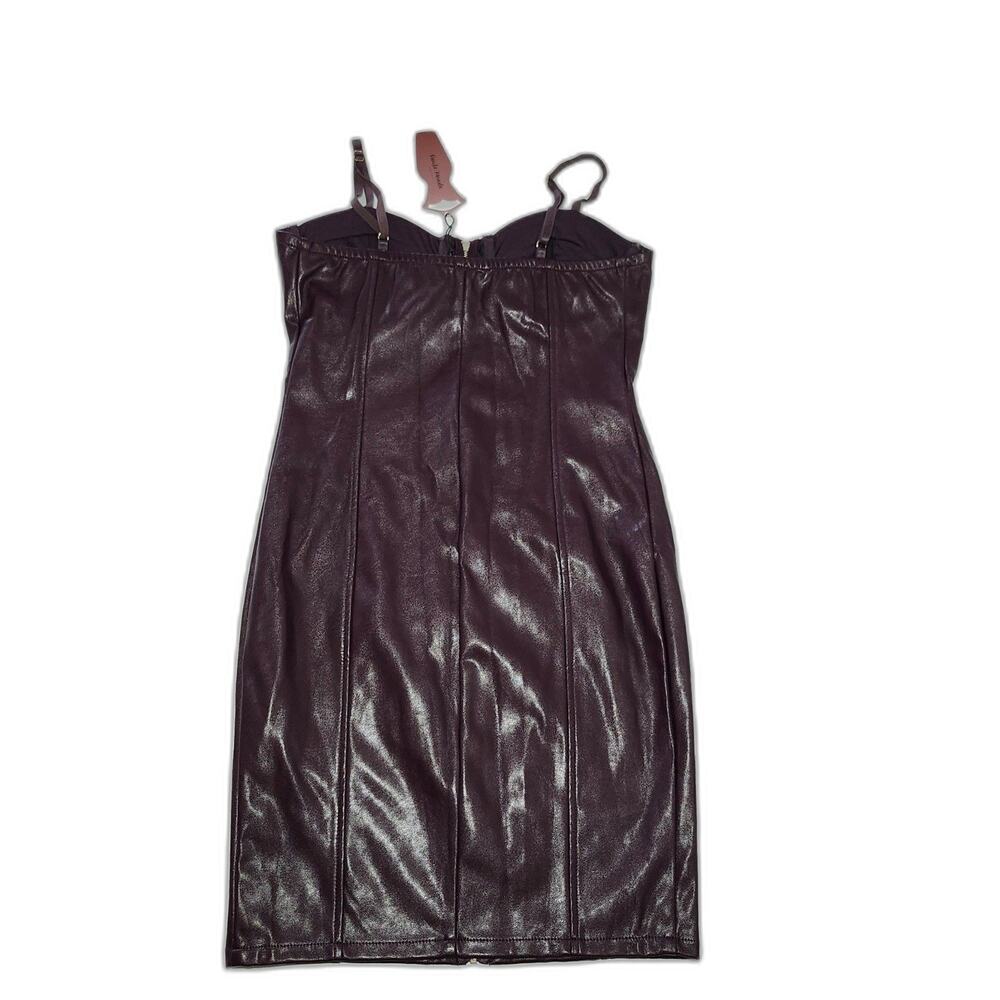 Haute Monde NWT Women's Bodycon Mini Brown Contemporary Size Medium - Picture 5 of 12